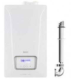 Centrala BAXI LUNA CENTURY 1.35 kW doar incalzire + kit evacuare