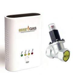 DETECTOR GAZ+ELECTROVANA 3/4 SICURGAS