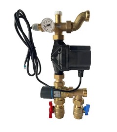 Grup de amestec si pompare TECEfloor ConstantMix cu pompa electronica si vana  - 77450010
