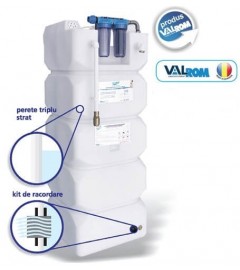 AQUAPUR 750 Litri Sistem de filtrare, stocare si pompare apa